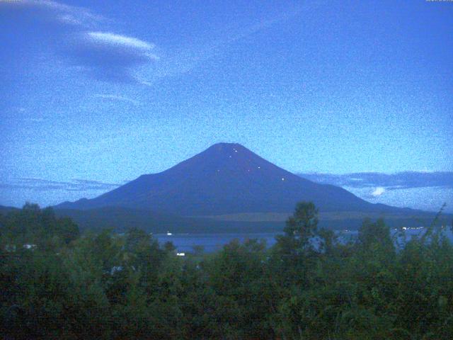 山中湖からの富士山