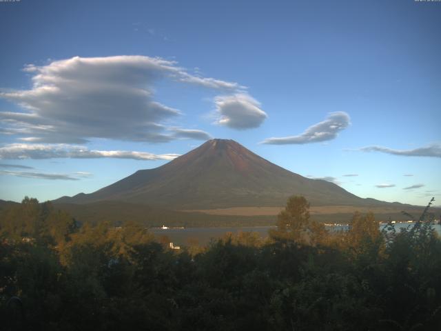 山中湖からの富士山