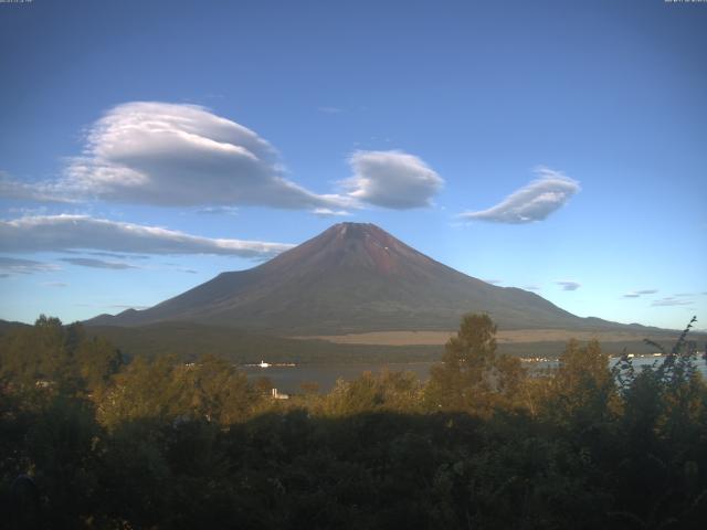 山中湖からの富士山