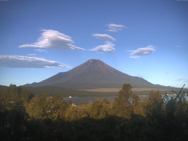 山中湖からの富士山