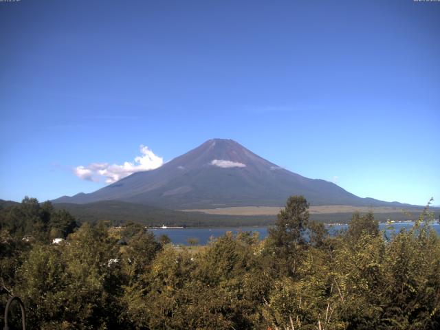 山中湖からの富士山