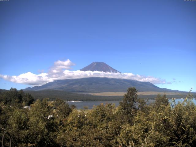 山中湖からの富士山