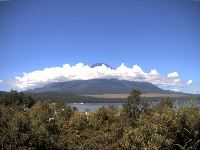 山中湖からの富士山