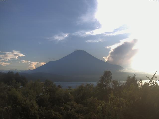 山中湖からの富士山