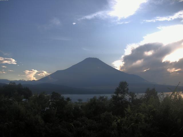 山中湖からの富士山