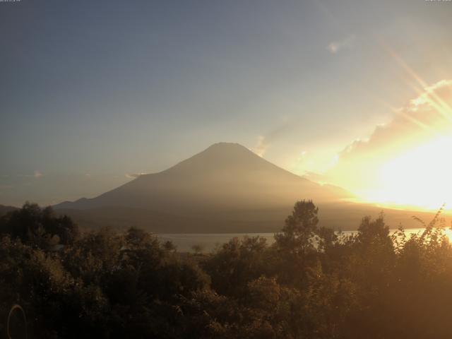 山中湖からの富士山