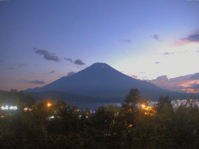 山中湖からの富士山