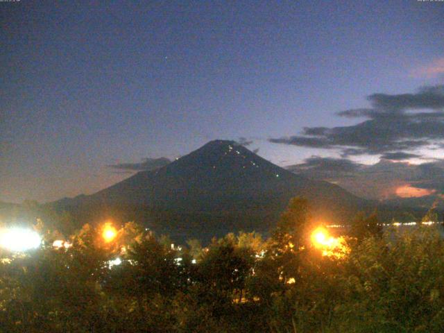 山中湖からの富士山