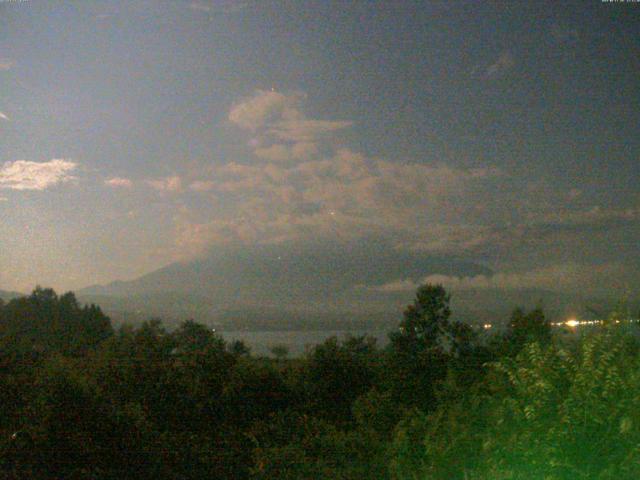 山中湖からの富士山