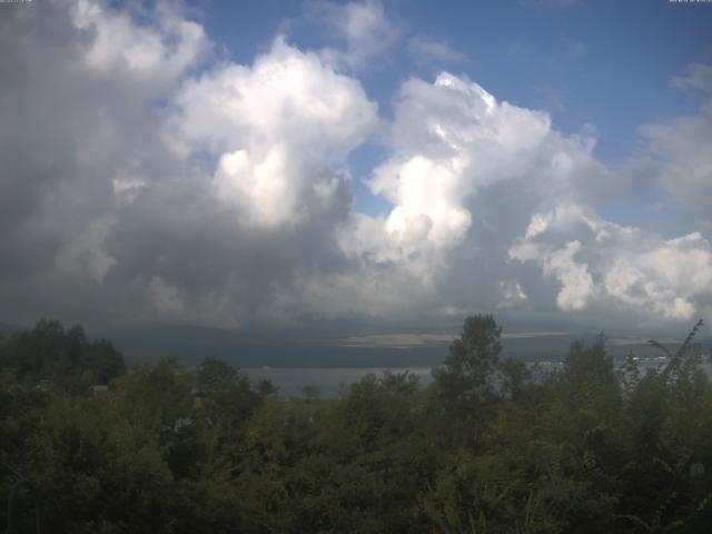 山中湖からの富士山