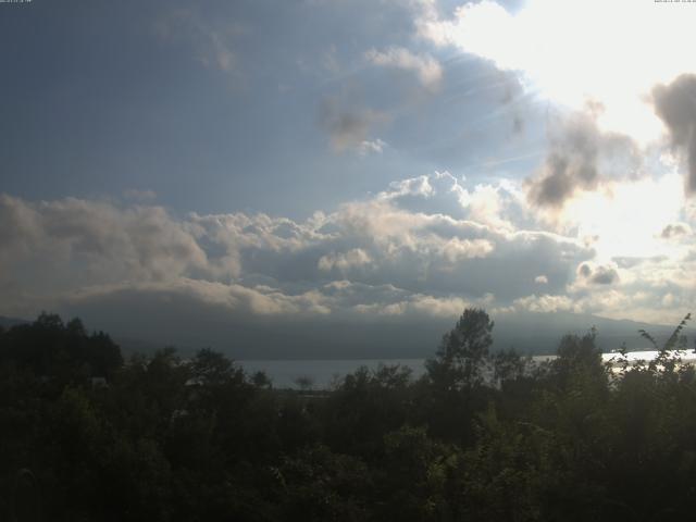 山中湖からの富士山