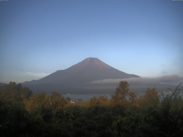 山中湖からの富士山