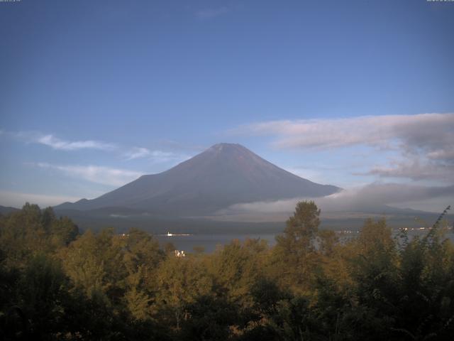 山中湖からの富士山