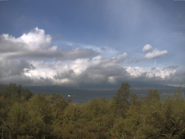 山中湖からの富士山