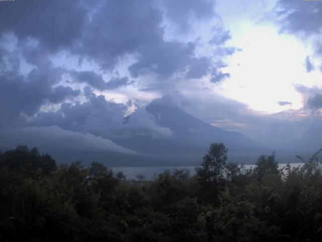 山中湖からの富士山