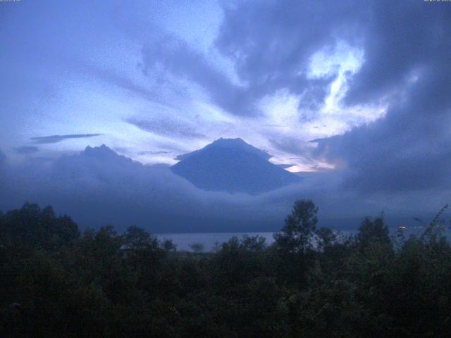 山中湖からの富士山