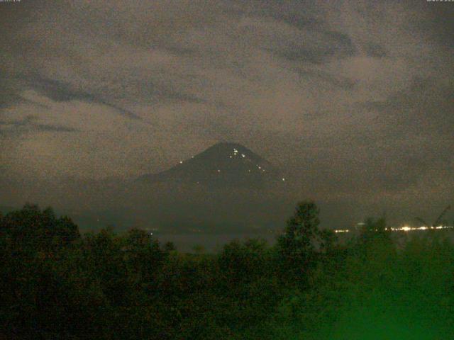 山中湖からの富士山