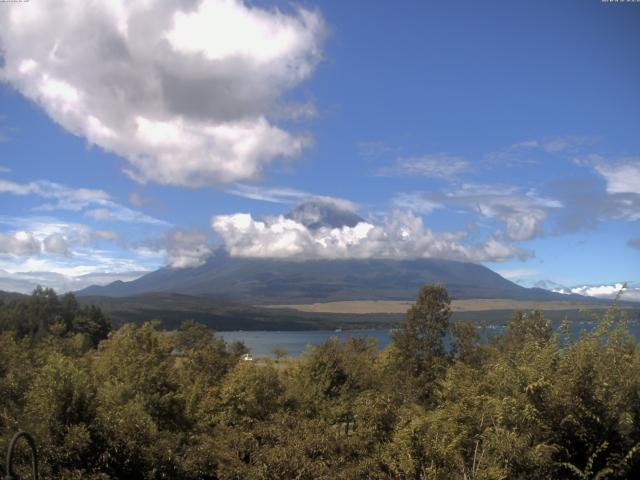 山中湖からの富士山