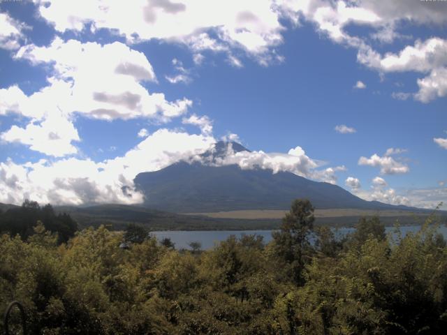 山中湖からの富士山