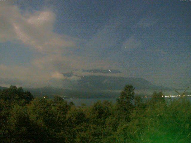 山中湖からの富士山