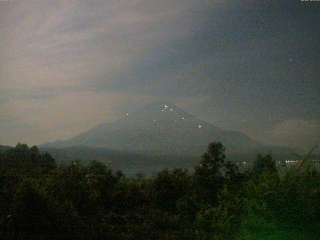 山中湖からの富士山