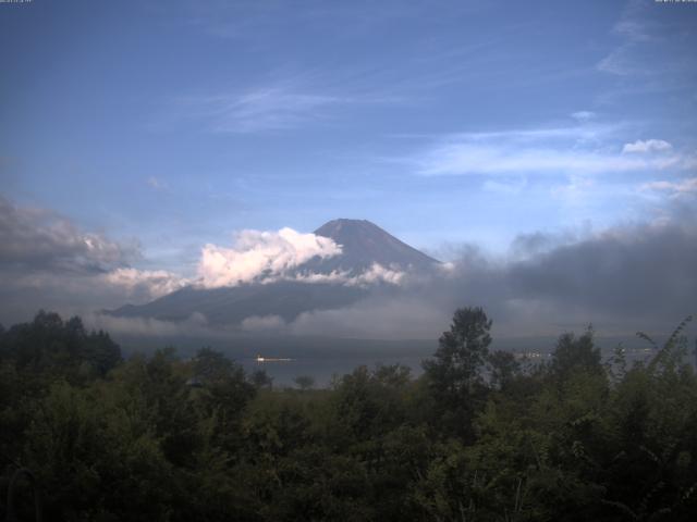 山中湖からの富士山