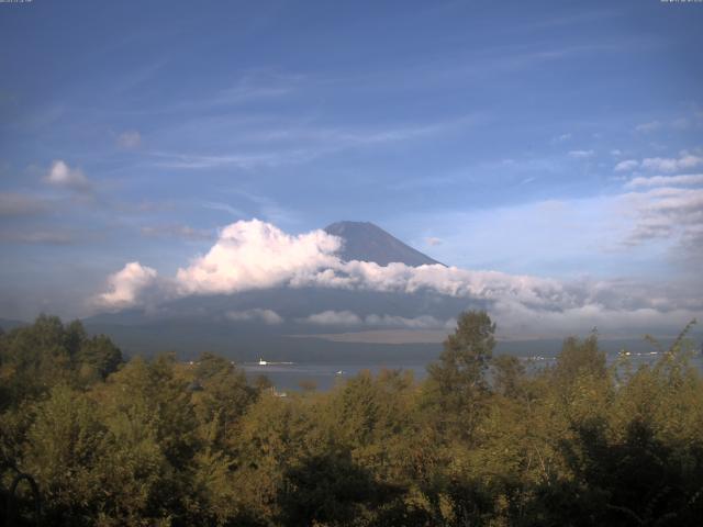 山中湖からの富士山