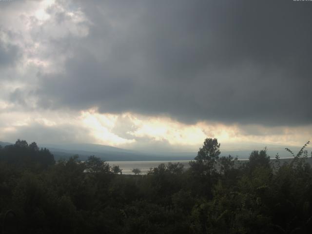 山中湖からの富士山