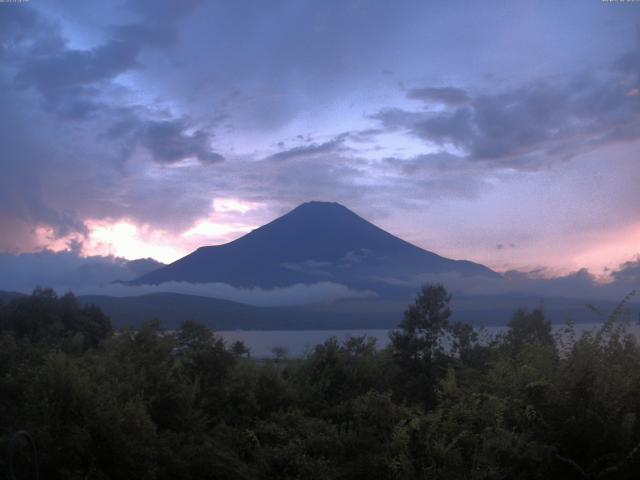 山中湖からの富士山