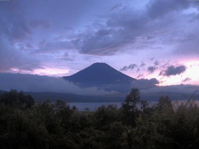 山中湖からの富士山