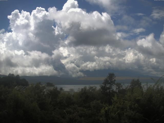 山中湖からの富士山