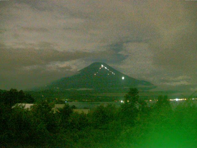 山中湖からの富士山