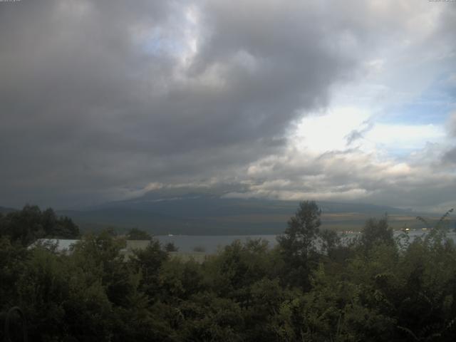 山中湖からの富士山