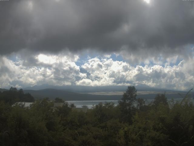 山中湖からの富士山