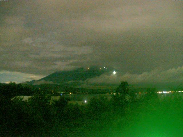 山中湖からの富士山