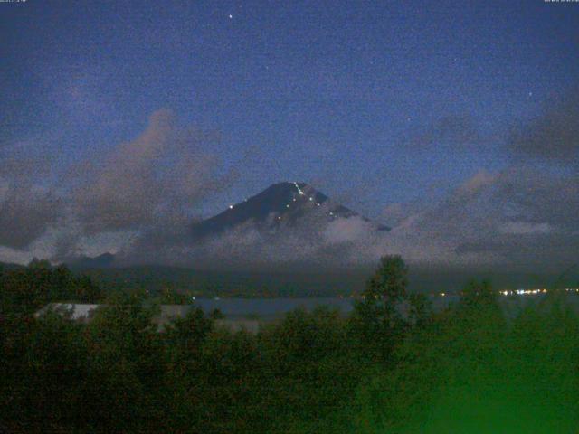 山中湖からの富士山