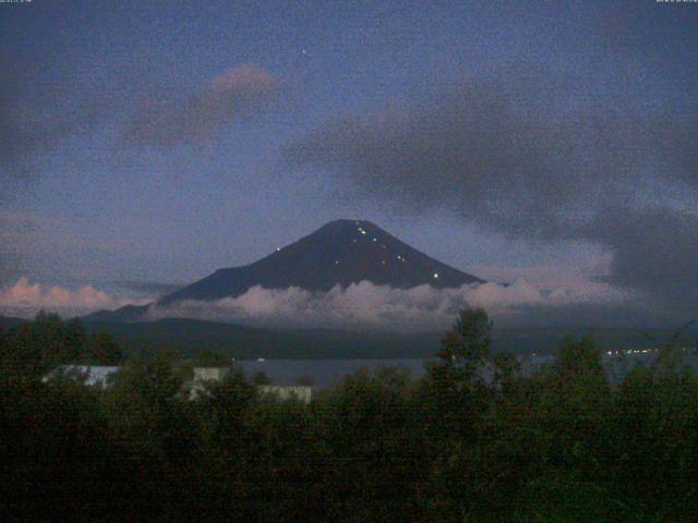 山中湖からの富士山