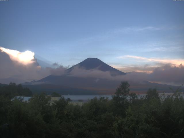 山中湖からの富士山