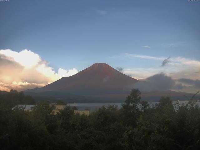 山中湖からの富士山