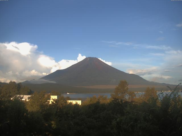 山中湖からの富士山