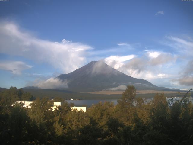 山中湖からの富士山