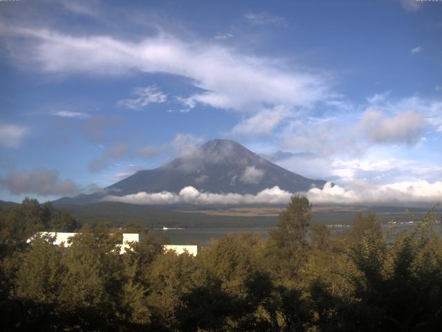 山中湖からの富士山