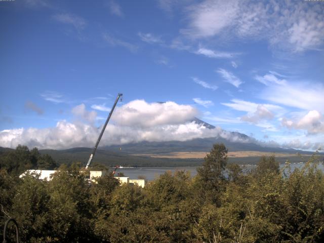 山中湖からの富士山