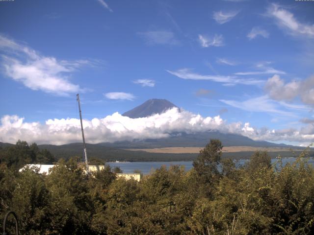 山中湖からの富士山