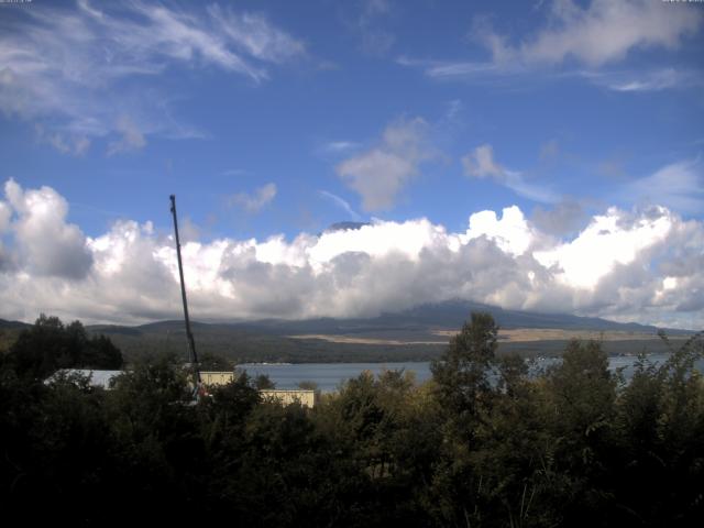 山中湖からの富士山