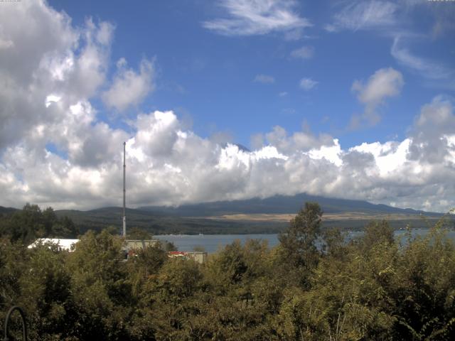 山中湖からの富士山