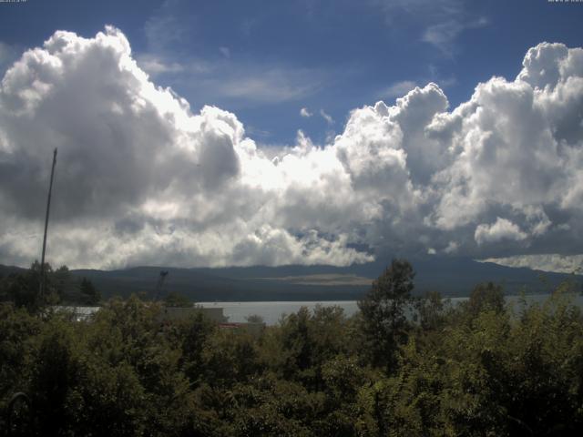 山中湖からの富士山