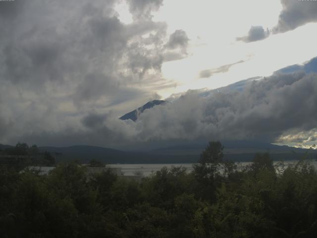 山中湖からの富士山