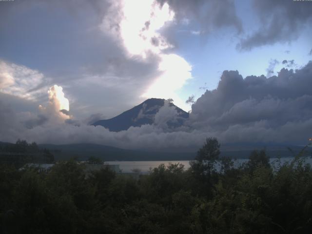 山中湖からの富士山