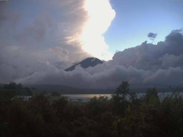 山中湖からの富士山